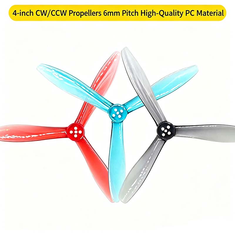 Fpv Drone Propeller - TMOTOR T4944 4-Blade 4-Inch Forward/Reverse Propeller