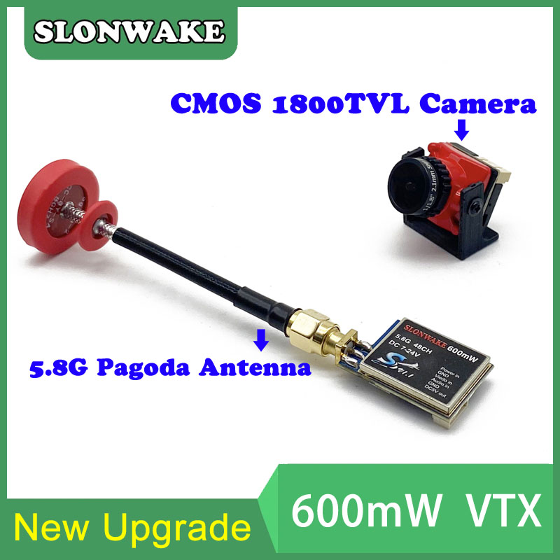 5.8G 48CH 600mW adjustable VTX - Fpv Drone Transmitter recension och pris