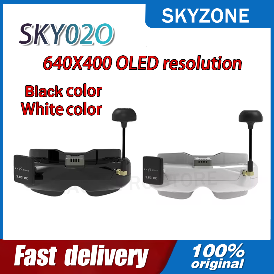 SKYZONE SKY02O OLED 5.8GHz 2S- - Fpv Drone Goggles recension och pris