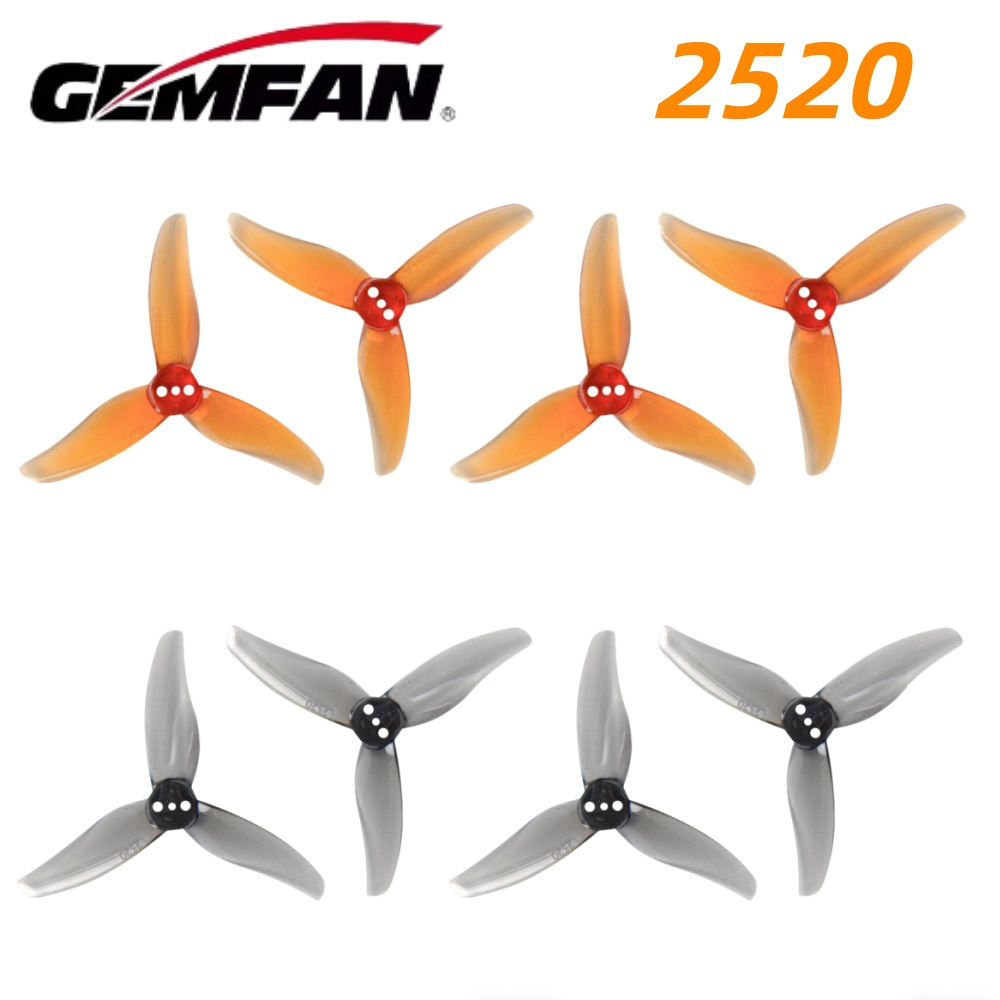 4Pairs Gemfan Hurricane 2520 2 - Fpv Drone Propeller recension och pris