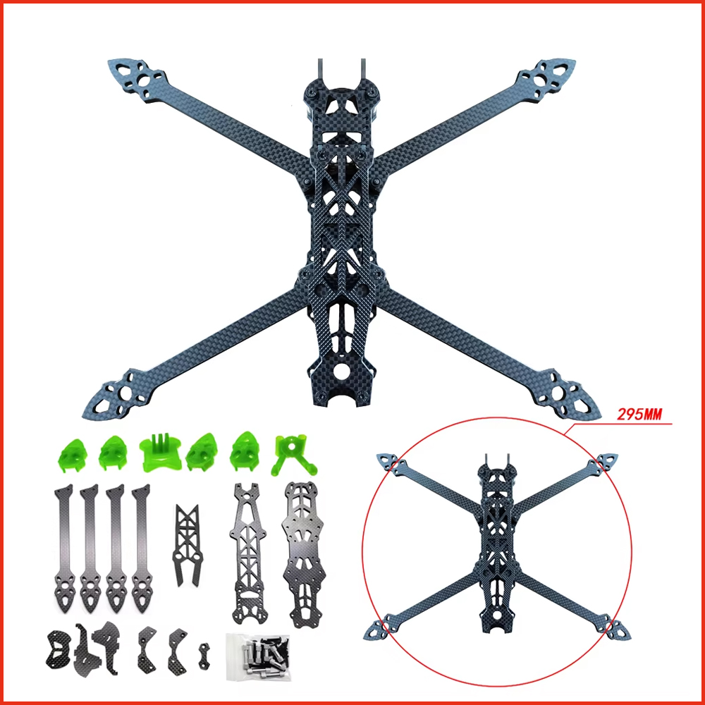 1pcs Mark4 Mark 4 HD 7inch 295 - Fpv Drone Kit recension och pris