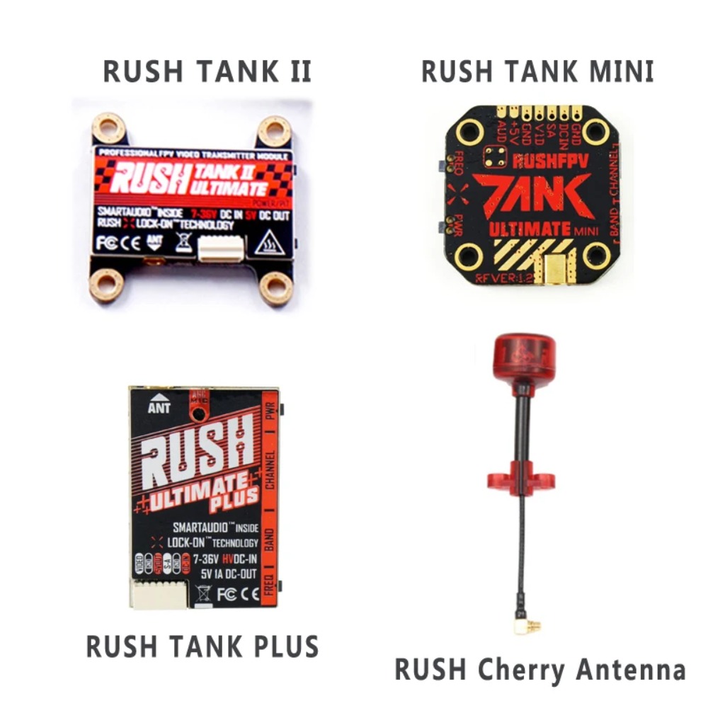 RUSH TANK Ultimate II/Mini/PLU - Fpv Drone Transmitter recension och pris