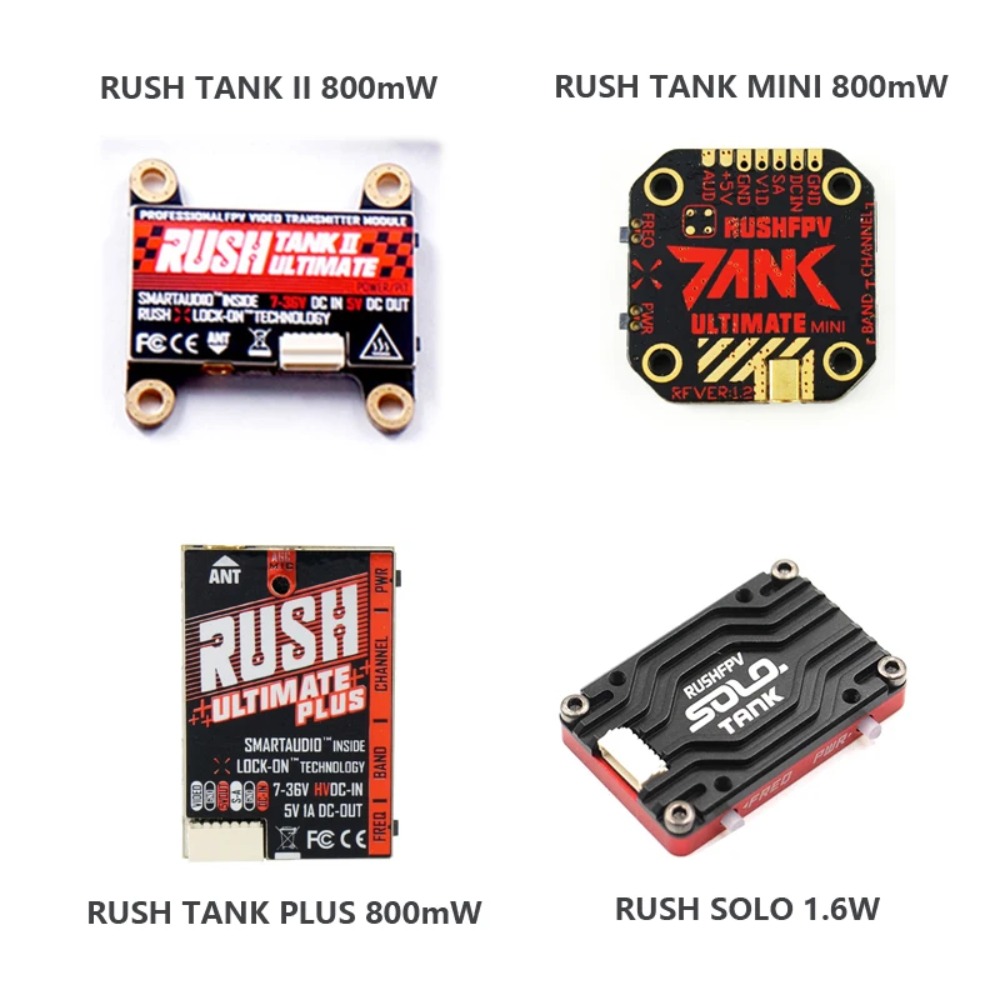 RUSH TANK Ultimate II/Mini/PLU - Fpv Drone Transmitter recension och pris