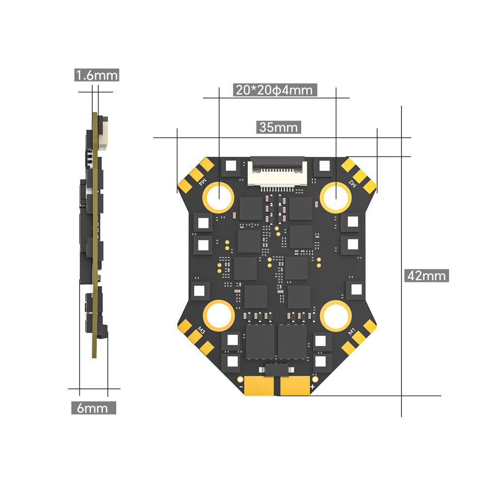 iFlight Borg F7 Mini Stack Fli - Fpv Drone Flight Controller recension och pris